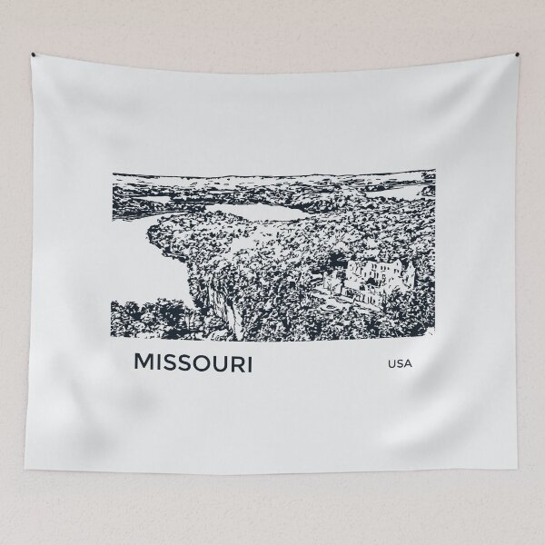 Artikelvorschau, Missouri USA entworfen und verkauft von Lakeric Cityscapes.