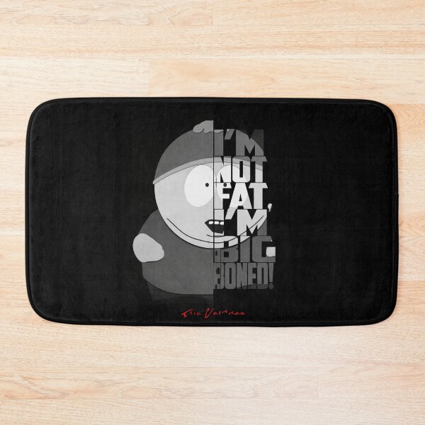 Item preview, Eric Cartman Black and White Quote Portrait Poster | South Park Fan Art Wall Decor designed and sold by Enea Kelo.