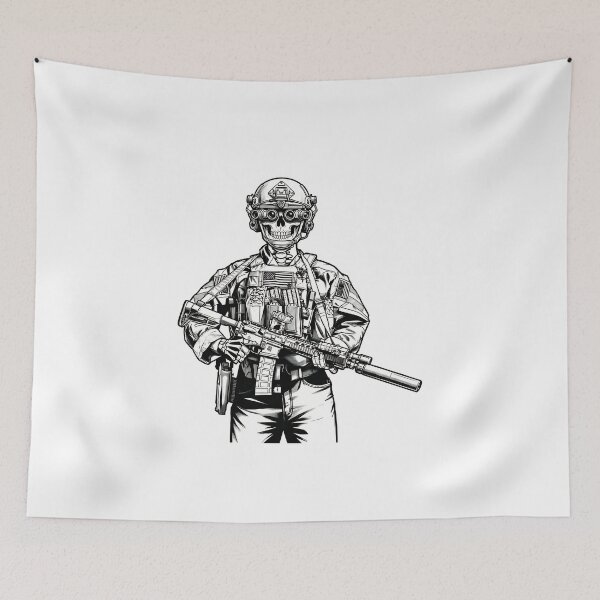 Item preview, Skeleton Warrior designed and sold by RAWLIFEGRAPHIC.