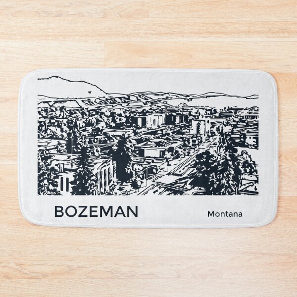 Item preview, Bozeman Montana designed and sold by Lakeric Cityscapes.