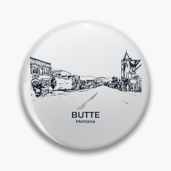 Item preview, Butte - Montana designed and sold by Lakeric Cityscapes.