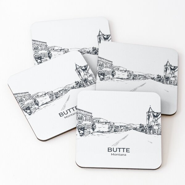 Item preview, Butte - Montana designed and sold by Lakeric Cityscapes.