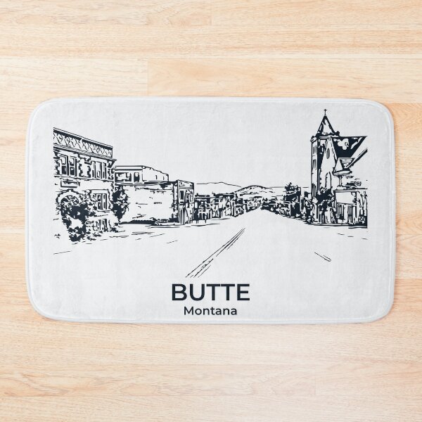 Item preview, Butte - Montana designed and sold by Lakeric Cityscapes.