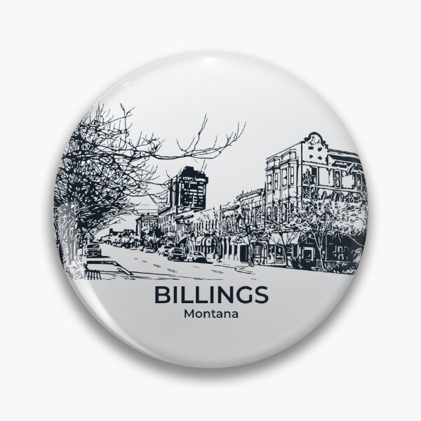 Item preview, Billings - Montana designed and sold by Lakeric Cityscapes.