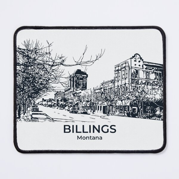 Item preview, Billings - Montana designed and sold by Lakeric Cityscapes.