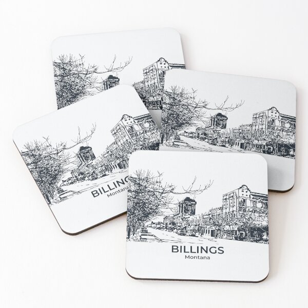 Item preview, Billings - Montana designed and sold by Lakeric Cityscapes.