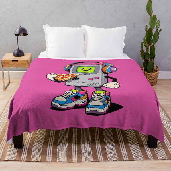 Item preview, Retro Game Console with Pizza designed and sold by Andy Gambino Art.