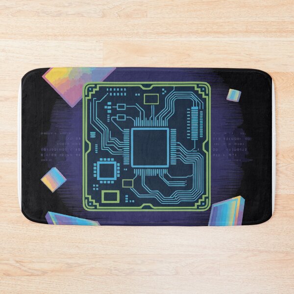 Item preview, Neon Matrix Millennium designed and sold by desinganddecor.