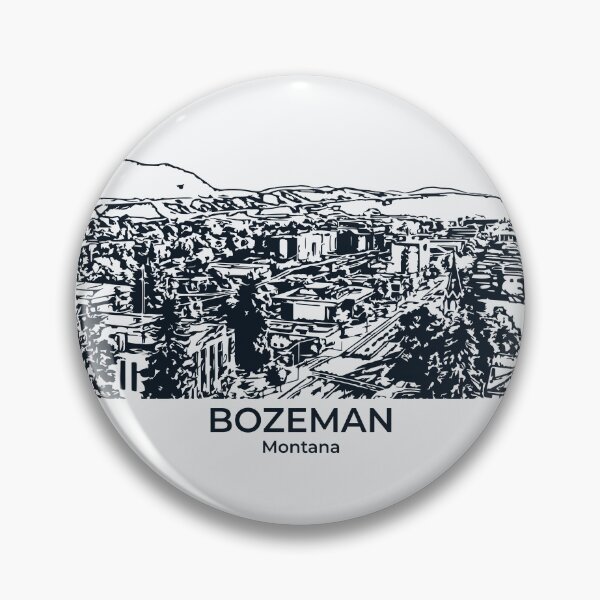 Item preview, Bozeman - Montana designed and sold by Lakeric Cityscapes.