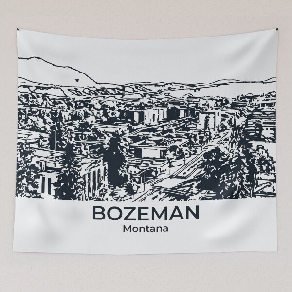 Item preview, Bozeman - Montana designed and sold by Lakeric Cityscapes.