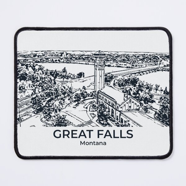 Item preview, Great Falls - Montana designed and sold by Lakeric Cityscapes.