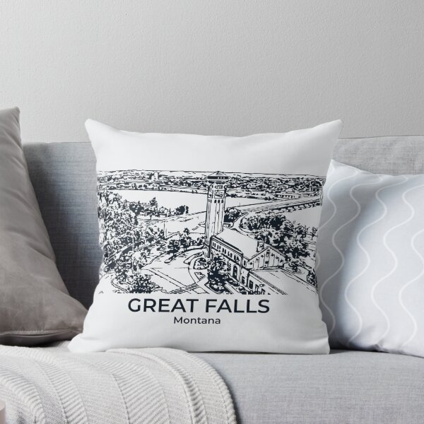 Item preview, Great Falls - Montana designed and sold by Lakeric Cityscapes.