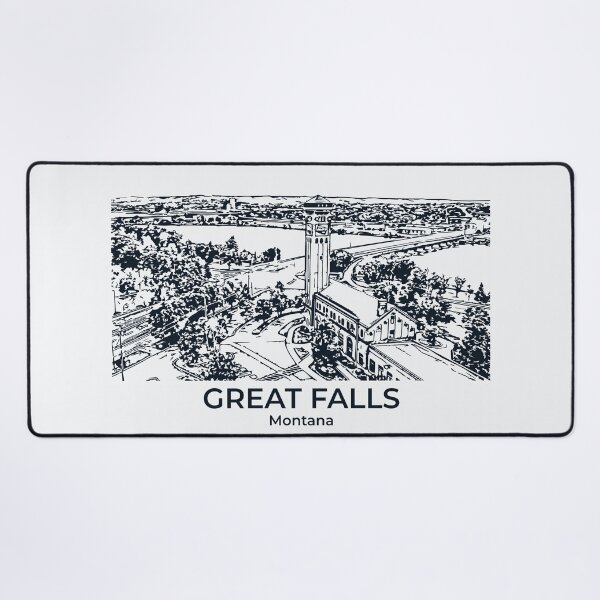 Item preview, Great Falls - Montana designed and sold by Lakeric Cityscapes.