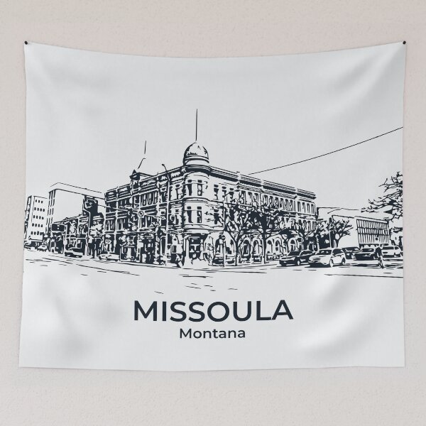 Item preview, Missoula - Montana designed and sold by Lakeric Cityscapes.