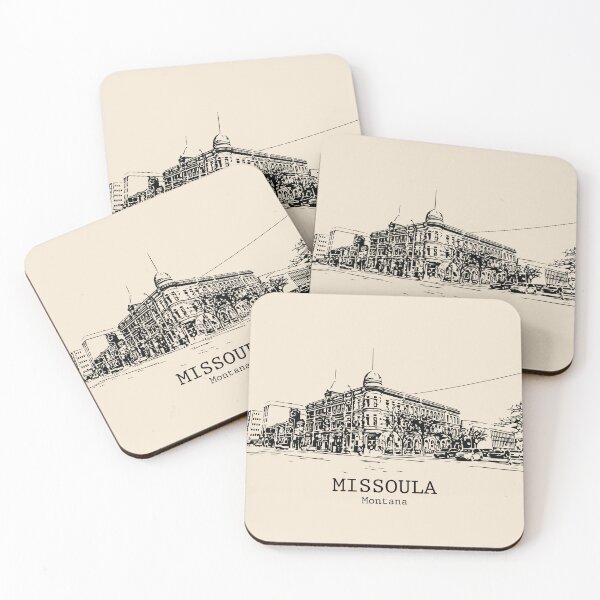 Item preview, Missoula - Montana designed and sold by Lakeric Cityscapes.
