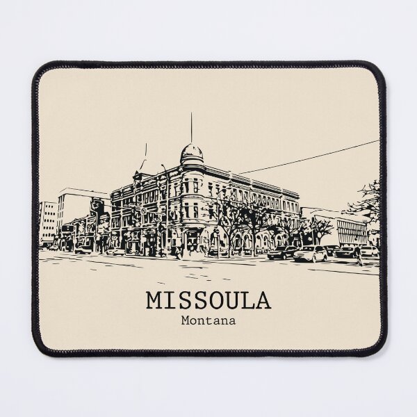 Item preview, Missoula - Montana designed and sold by Lakeric Cityscapes.