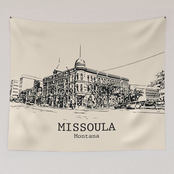 Item preview, Missoula - Montana designed and sold by Lakeric Cityscapes.