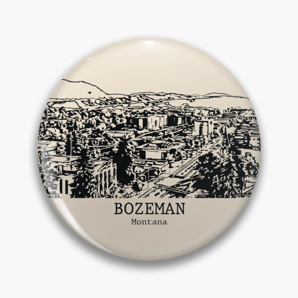 Item preview, Bozeman - Montana designed and sold by Lakeric Cityscapes.