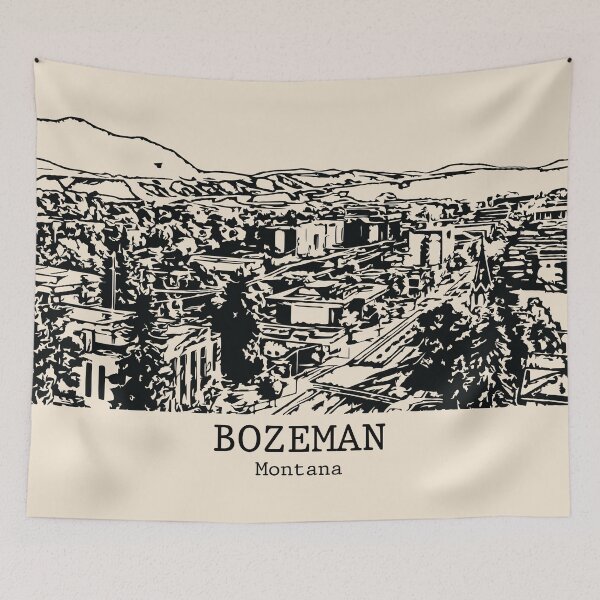 Item preview, Bozeman - Montana designed and sold by Lakeric Cityscapes.
