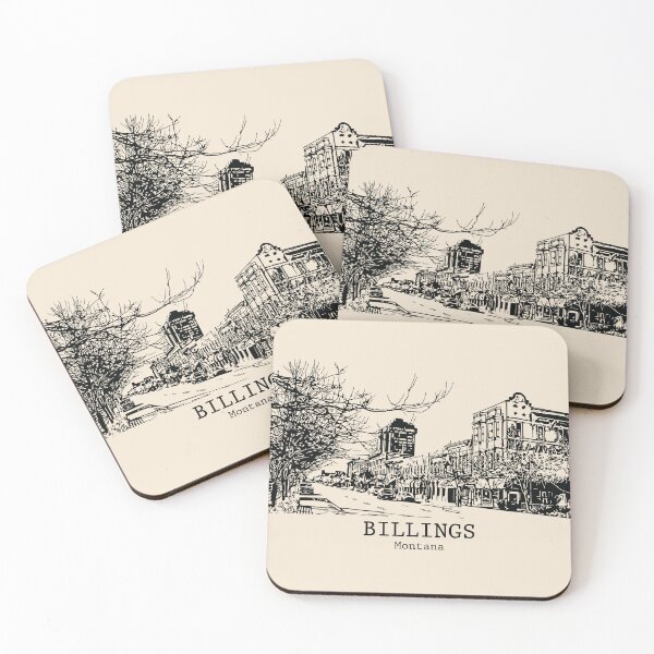 Item preview, Billings - Montana designed and sold by Lakeric Cityscapes.