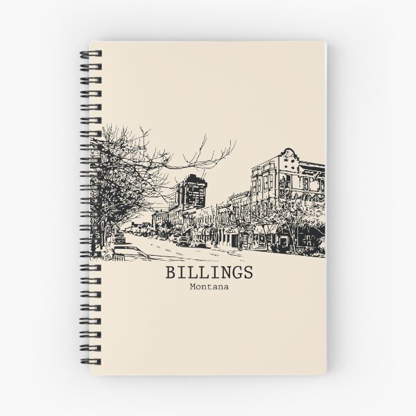 Item preview, Billings - Montana designed and sold by Lakeric Cityscapes.