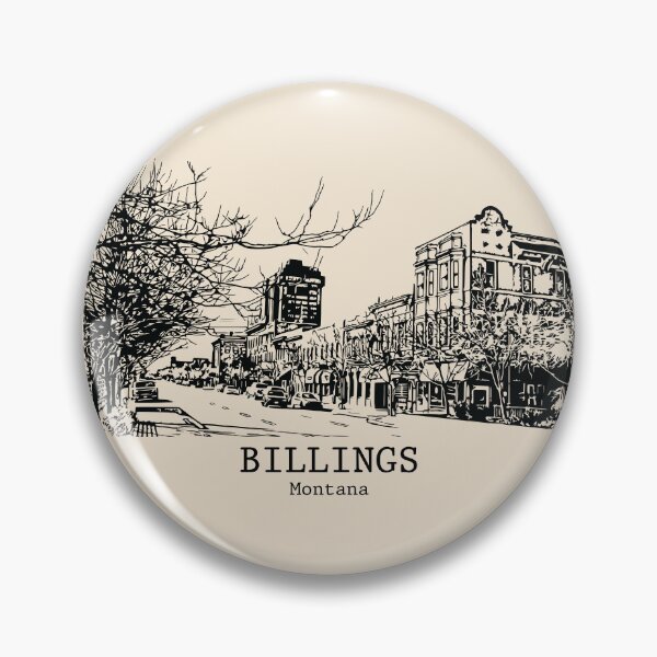 Item preview, Billings - Montana designed and sold by Lakeric Cityscapes.