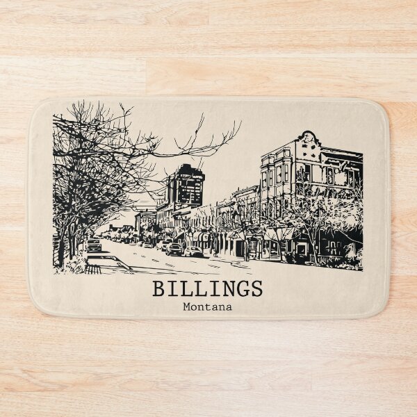 Item preview, Billings - Montana designed and sold by Lakeric Cityscapes.