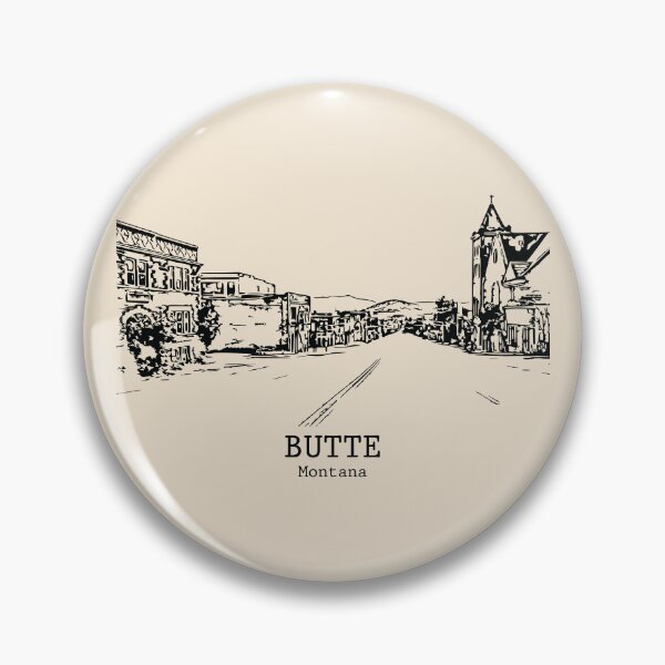Item preview, Butte - Montana designed and sold by Lakeric Cityscapes.