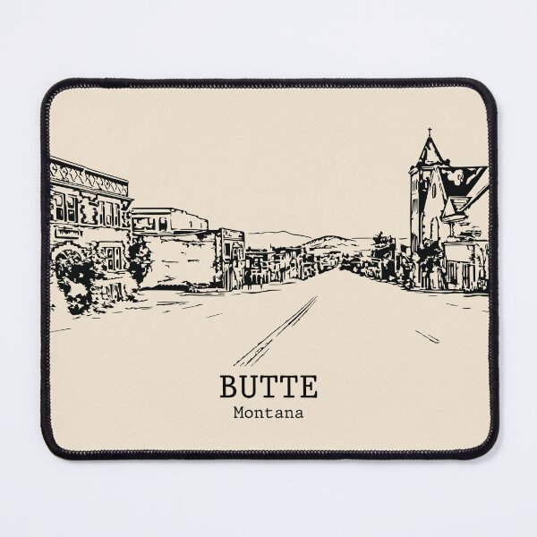 Item preview, Butte - Montana designed and sold by Lakeric Cityscapes.