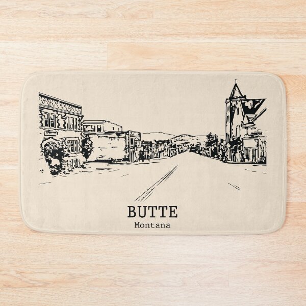 Item preview, Butte - Montana designed and sold by Lakeric Cityscapes.
