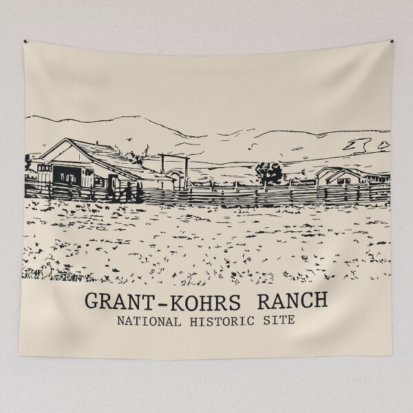 Item preview, Grant-Kohrs Ranch National Historic Site designed and sold by Lakeric.
