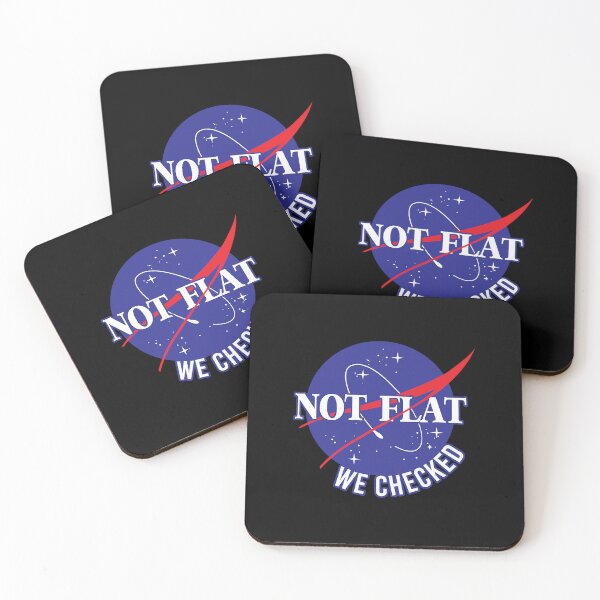Item preview,  Nasa Not Flat We Checked designed and sold by Blue Dream.