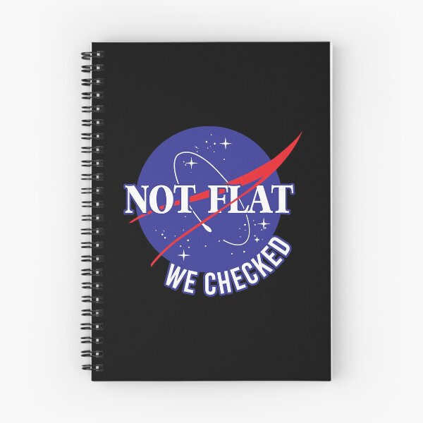 Item preview,  Nasa Not Flat We Checked designed and sold by Blue Dream.