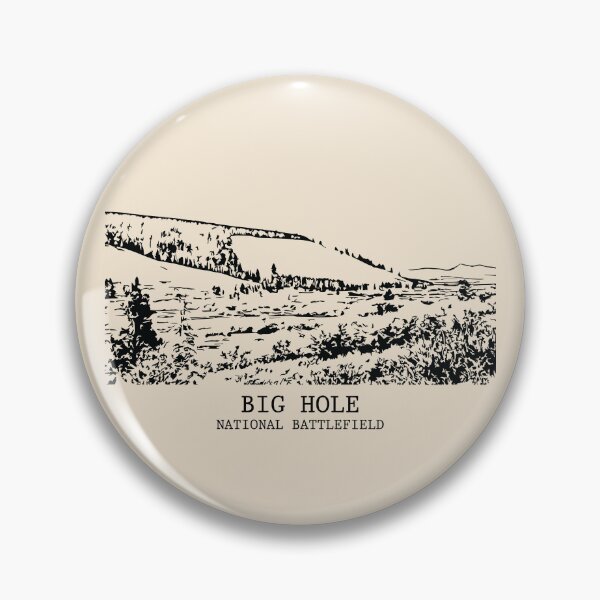 Item preview, Big Hole National Battlefield designed and sold by Lakeric Cityscapes.