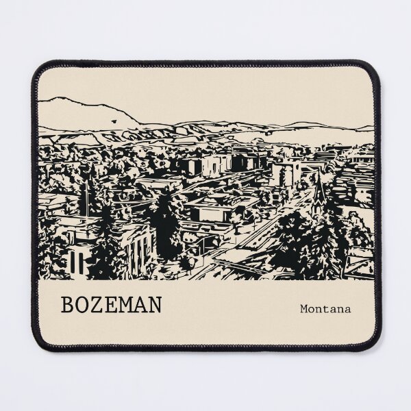 Item preview, Bozeman Montana designed and sold by Lakeric Cityscapes.