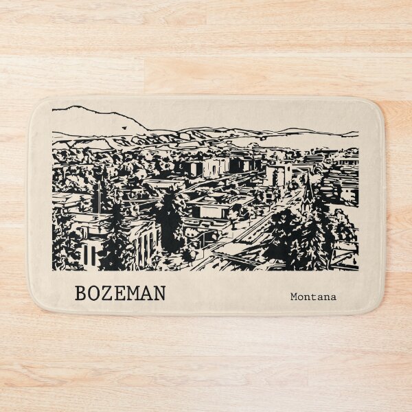 Item preview, Bozeman Montana designed and sold by Lakeric Cityscapes.