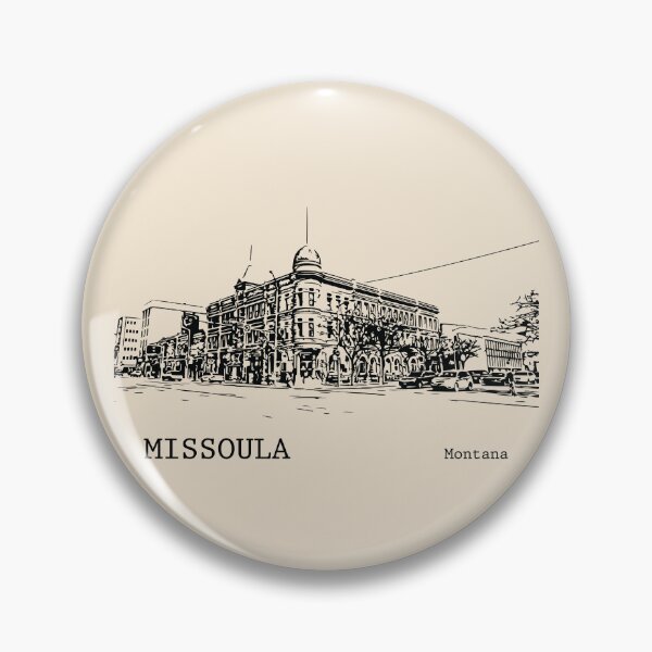 Item preview, Missoula Montana designed and sold by Lakeric Cityscapes.