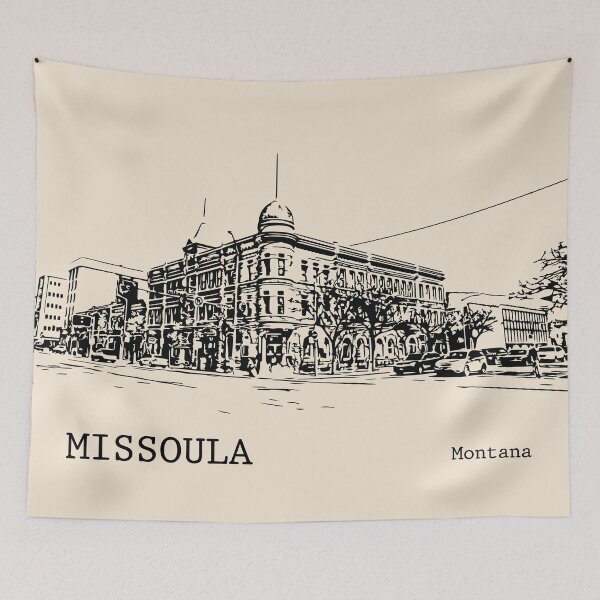 Item preview, Missoula Montana designed and sold by Lakeric Cityscapes.