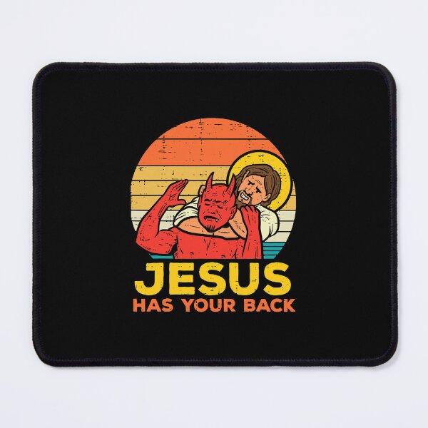 Item preview, Jesus Has Your Back Jiu Jitsu Christian designed and sold by ALI-MAZEN.