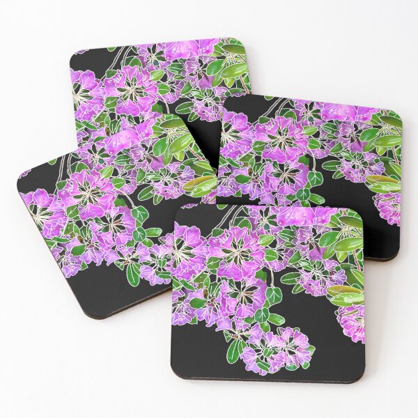 Item preview, Pink Purple magenta Azaleas romantic pink and purple floral photo  designed and sold by hollycooper.