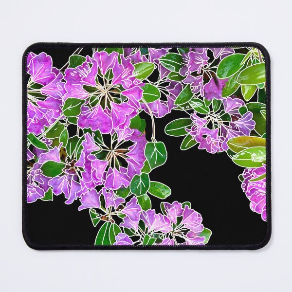 Item preview, Pink Purple magenta Azaleas romantic pink and purple floral photo designed and sold by hollycooper.