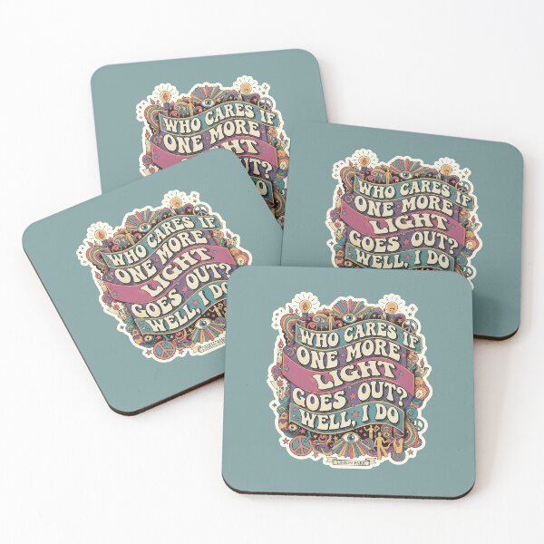 Item preview, Vintage Psychedelic Illustration: Light, Hope and a Message of Care. designed and sold by sing-it-out.