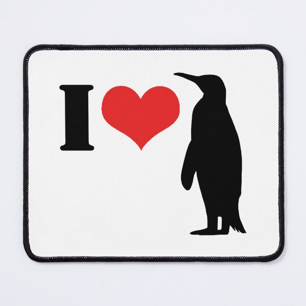 Item preview, I love penguins designed and sold by GeoCreate.