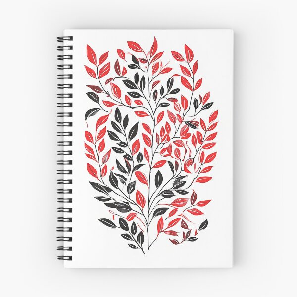 Item preview, Red Leaf Illustration designed and sold by bloompatterns.