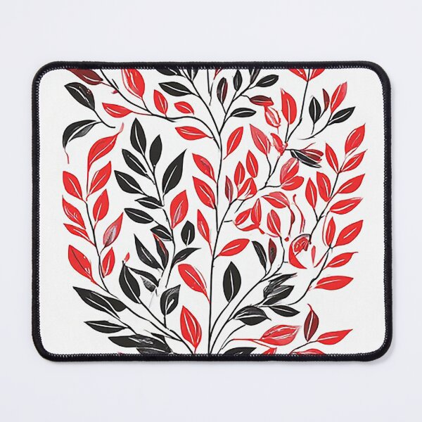 Item preview, Red Leaf Illustration designed and sold by bloompatterns.