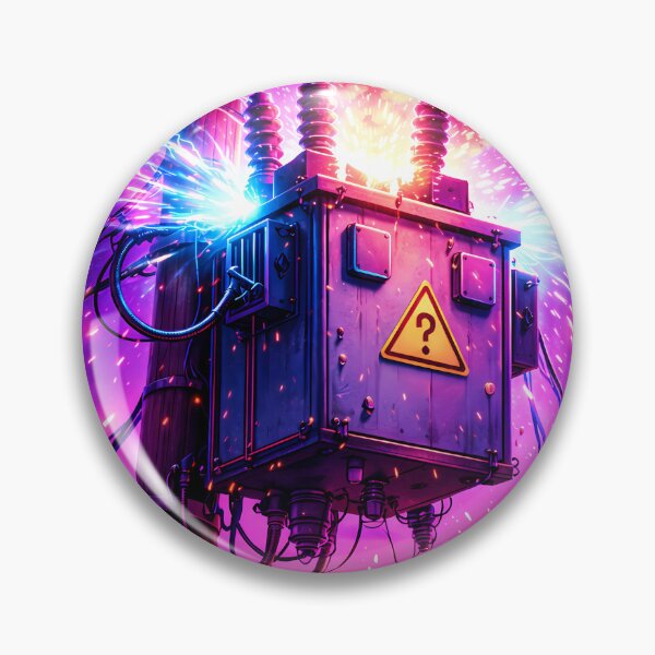 Item preview, Neon Blackout – Synthwave Power Surge designed and sold by JWsNeonHorizons.