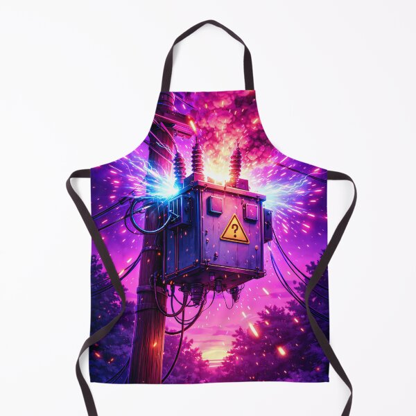 Item preview, Neon Blackout – Synthwave Power Surge designed and sold by JWsNeonHorizons.