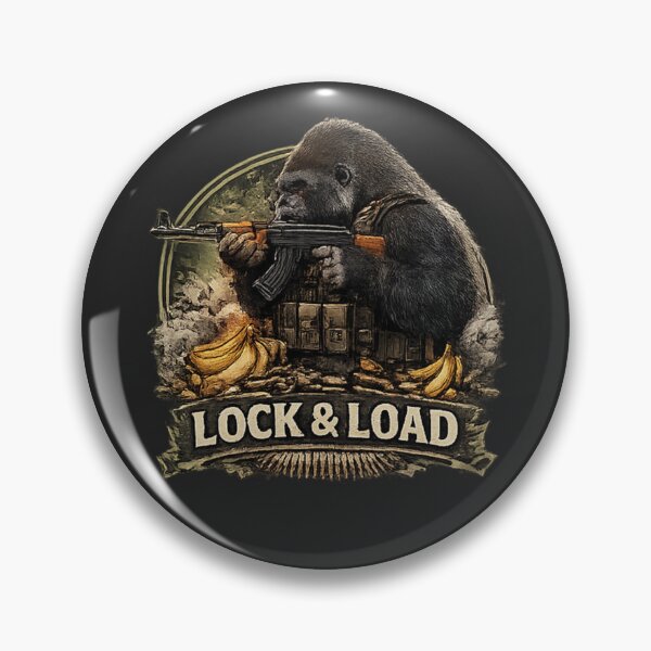 Item preview, Gorilla Warfare - Lock and Load designed and sold by cjpdee.