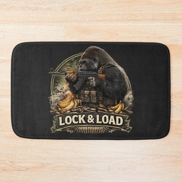 Item preview, Gorilla Warfare - Lock and Load designed and sold by cjpdee.