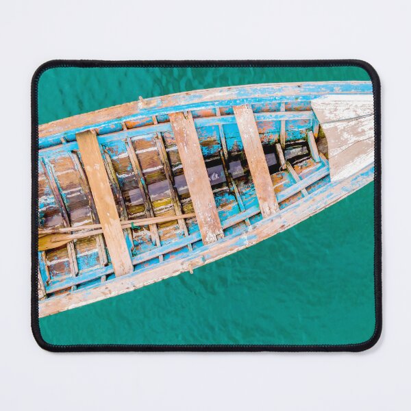 Item preview, Zenithal Boat with Turquoise designed and sold by HenrryRamirez.